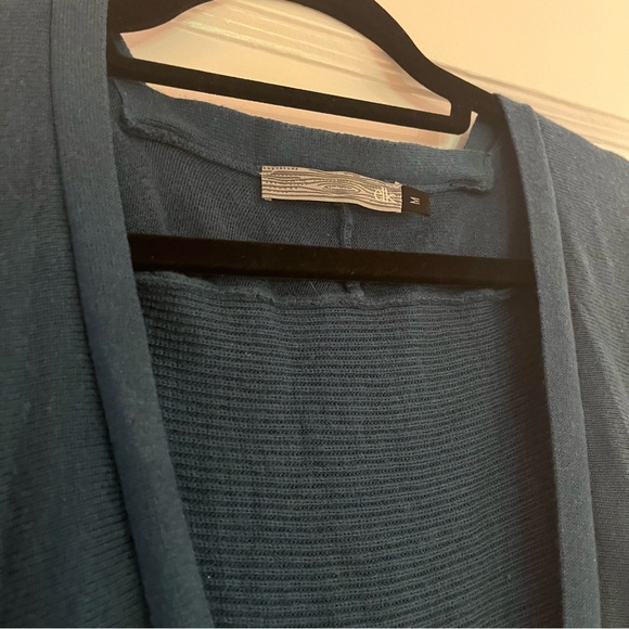 Elk the label teal high low cardigan - Picture 6 of 8